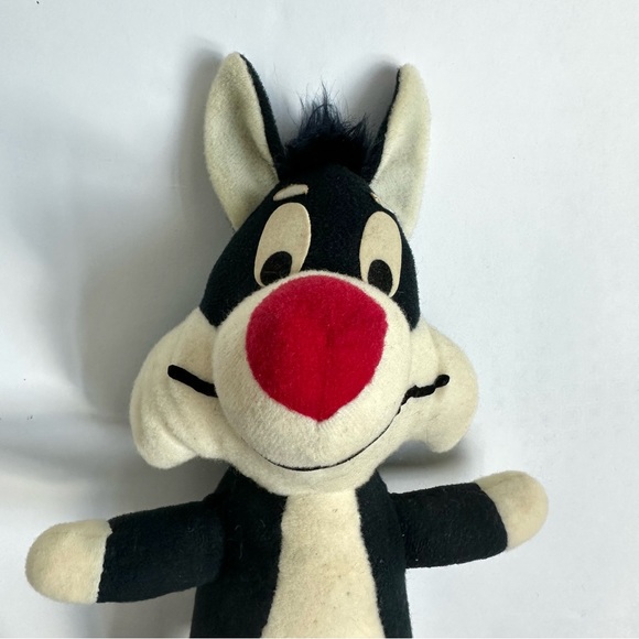 Vintage Sylvester The Cat Plush Looney Tunes Warner Bros. - Picture 3 of 8